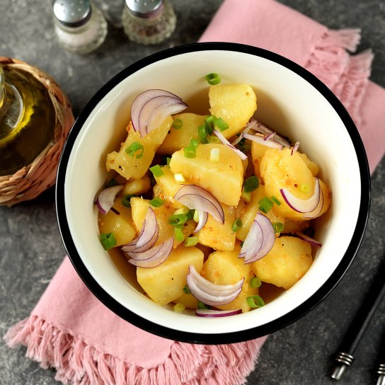 Картошка с грецкими орехами — рецепт