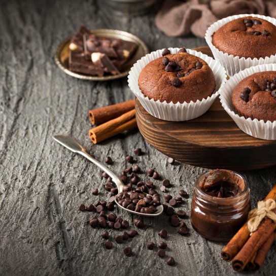 Мафіни з шоколадом