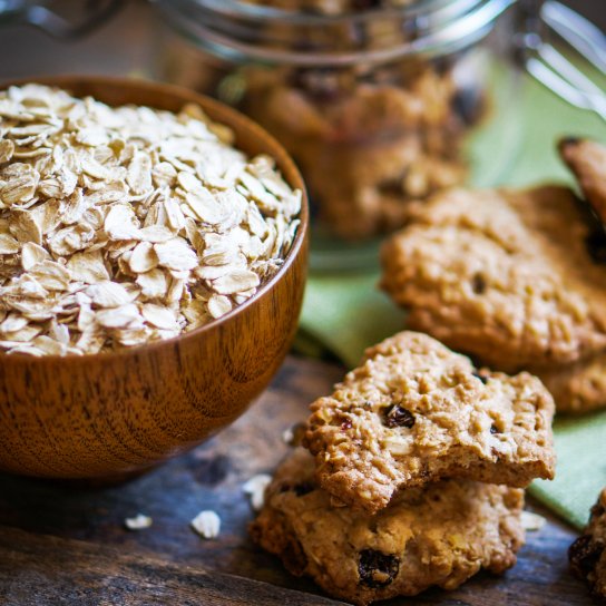 овсяное печенье с изюмом