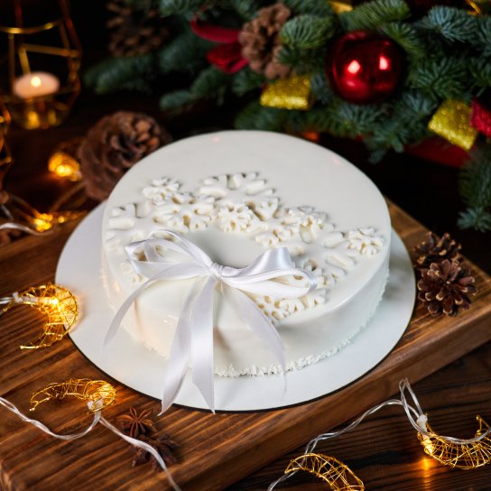 Новорічний медівник з декором