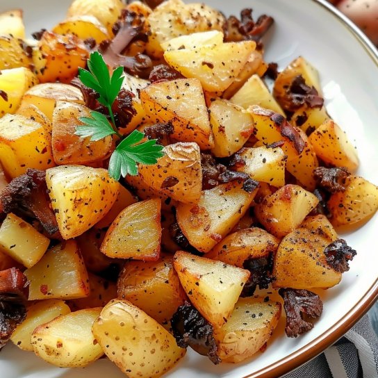 Зморшки з картоплею