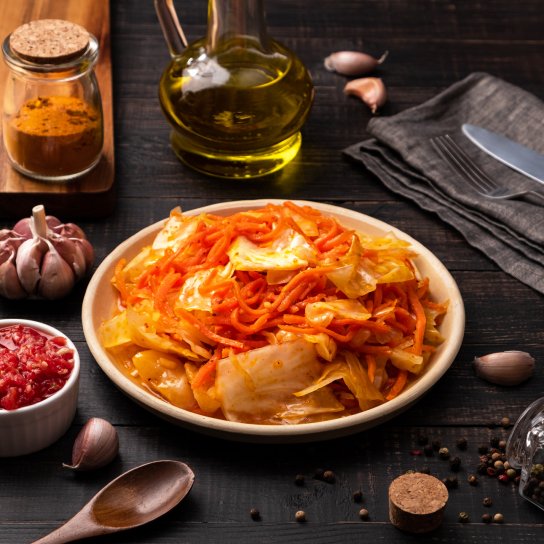 Капуста по-корейськи рецепт