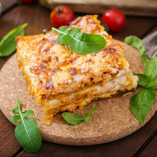 Лазанья-рататуй с сыром