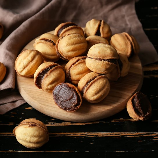 Горішки з шоколадним кремом