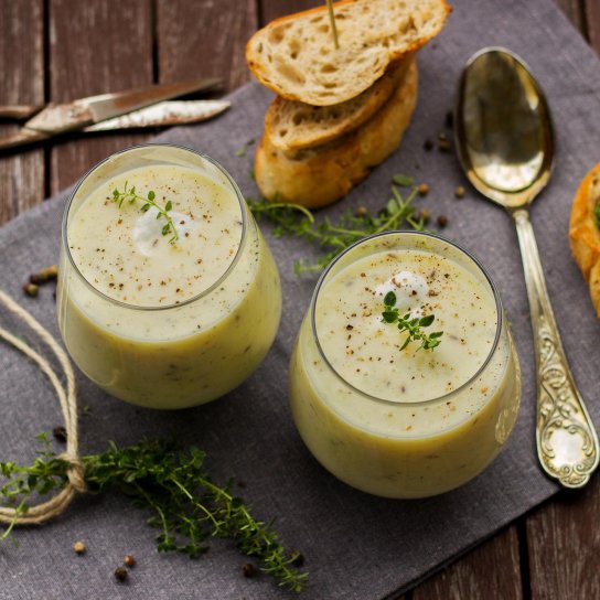 Суп-пюре із цвітної капусти