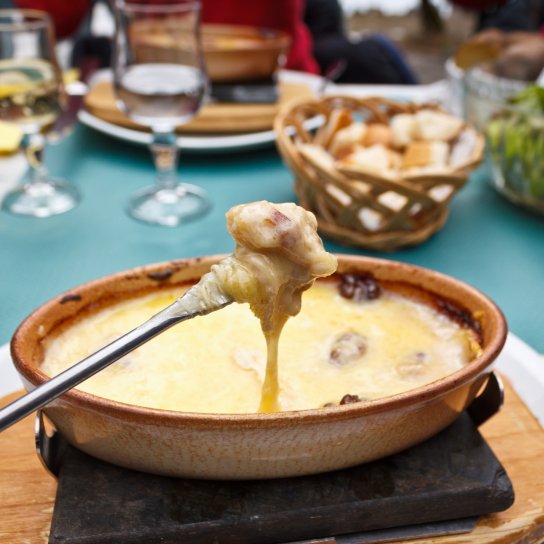 Сырное фондю с пивом