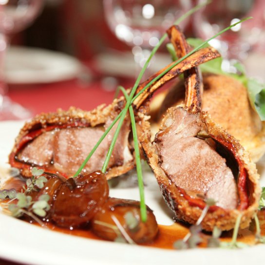 Молочне ягня по-римськи