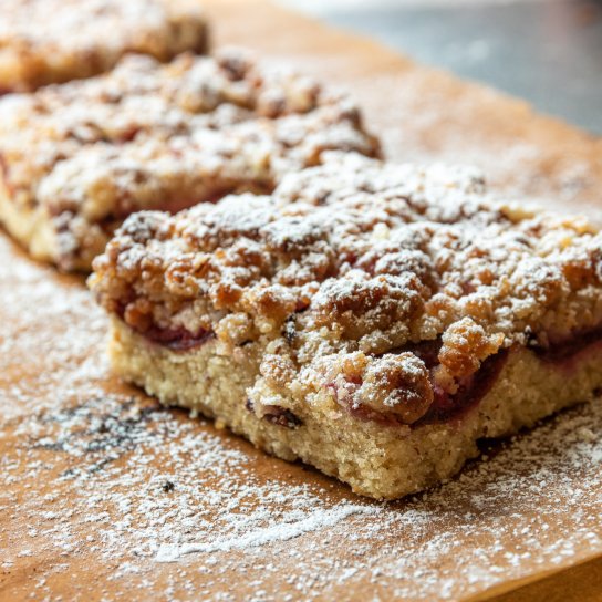 Пиріг "Сливка-лінивка"