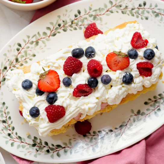 Ягідний рулет без глютену