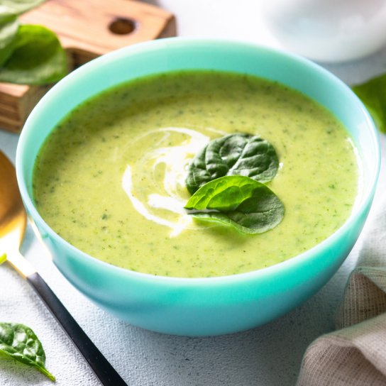 Шпинатний крем-суп