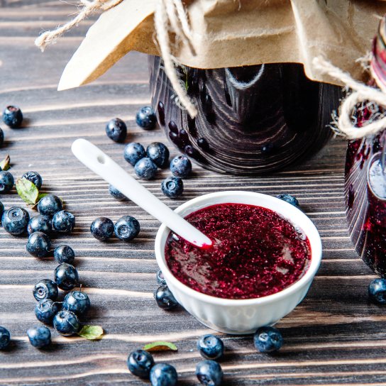 Чорниця із цукром