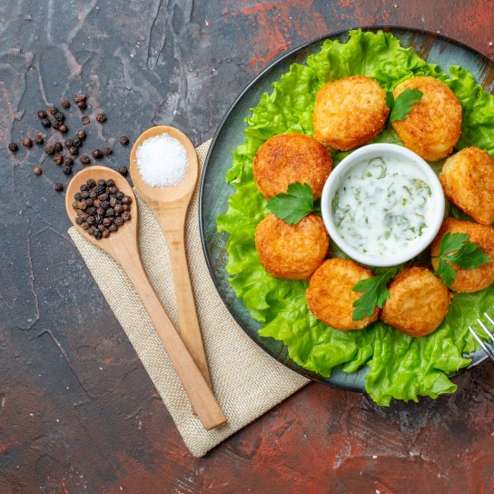 Горохові котлети