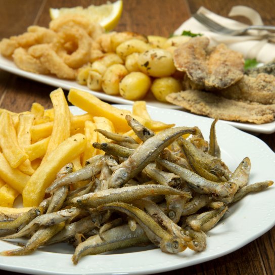 Фрітто місто, морепродукти