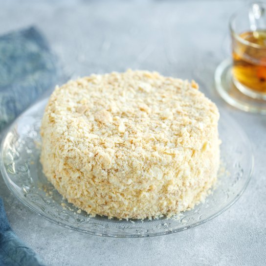 Наполеон з білим шоколадом рецепт