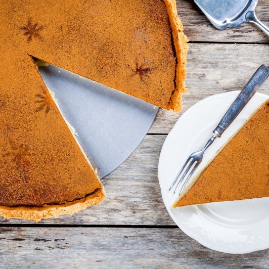 Гарбузовий тарт з корицею рецепт