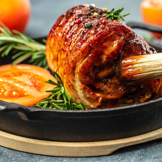 Абрикосова глазур для м’яса