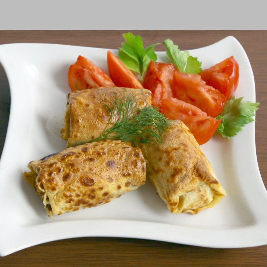 Картопляні рулетики з м’ясом