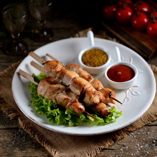 Курячий шашлик