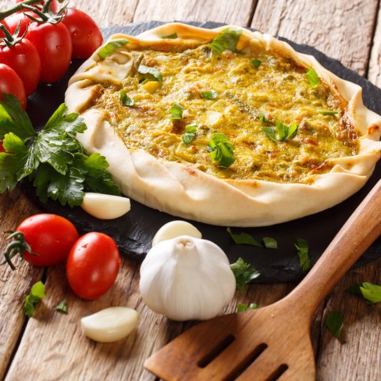 Дріжджовий пиріг з картоплею