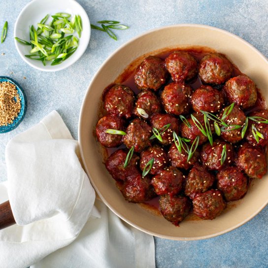 Фрикадельки в кунжуті