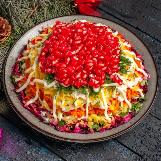 Гранатові салати