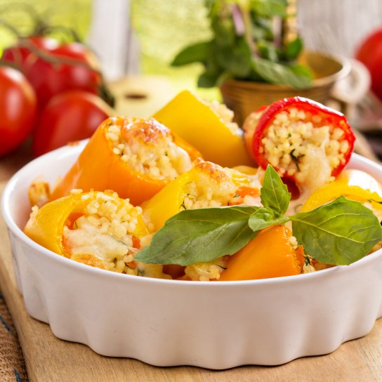 Фаршировані перці з кускусом