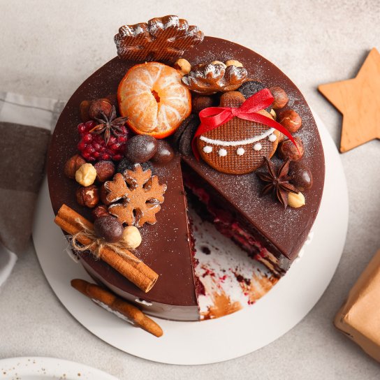 Торт на Новий рік