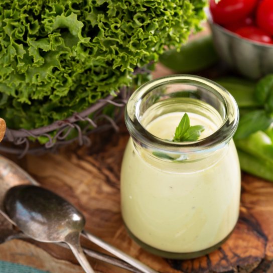 Маринад из авокадо и пахты