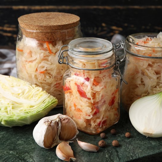 Капуста із соусом сацебелі