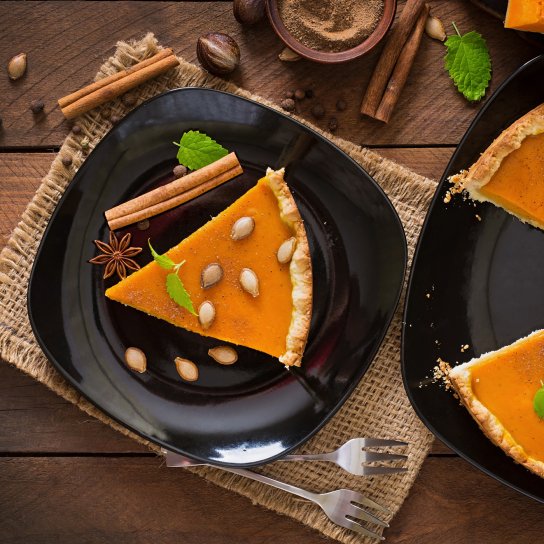 Гарбузовий пиріг з горіхами