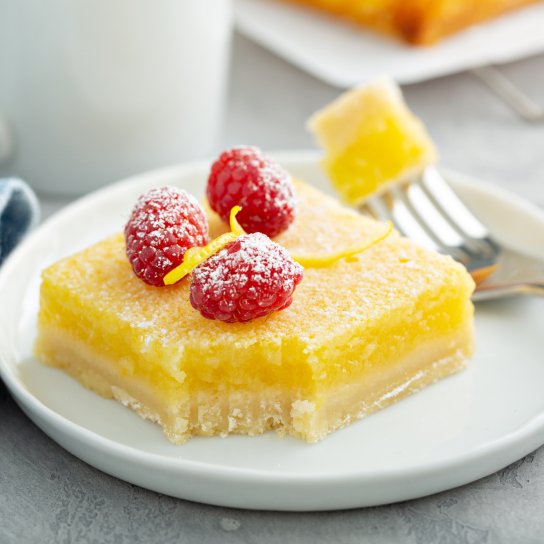 Десерт лемон-бар