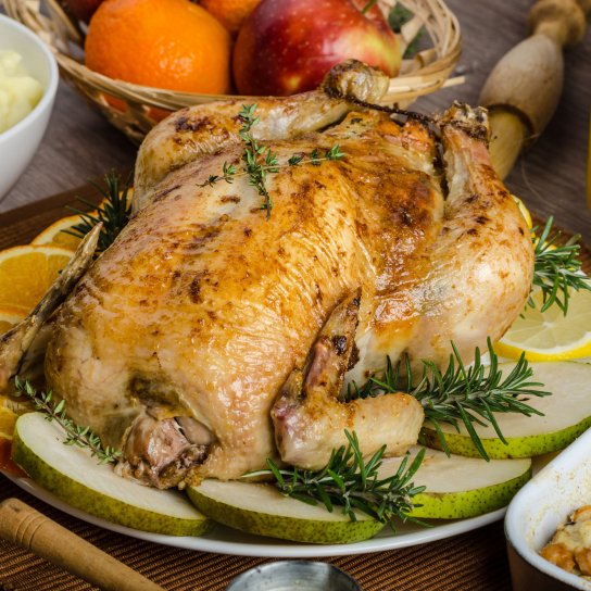 Фаршированная курица на праздник