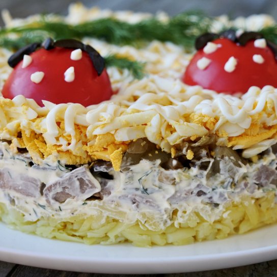 Салат "Багатий купець"