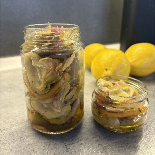 Мариновані артишоки