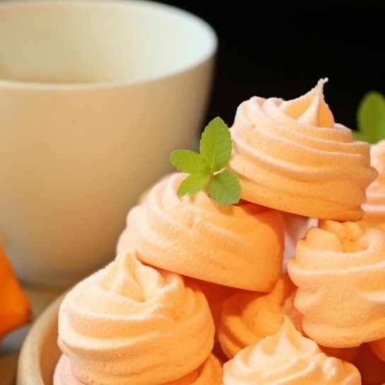 зефір зі смаком гарбуза та апельсина