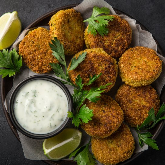 Картопляно-нутові крокети