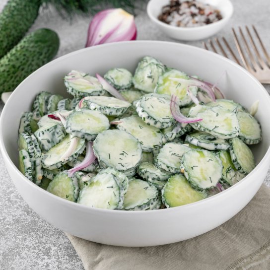 Салат з огірків по-німецьки