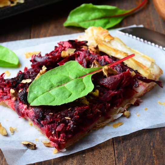 Тарт татен з буряка