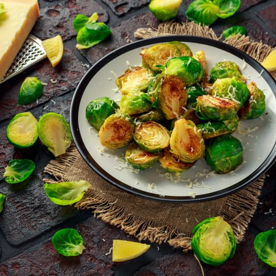 брюссельська капуста з сиром