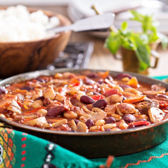 Рис з квасолею