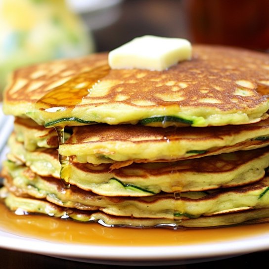 Млинці з кабачком та картоплею