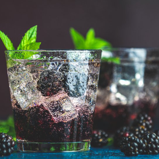 Ежевичный мохито