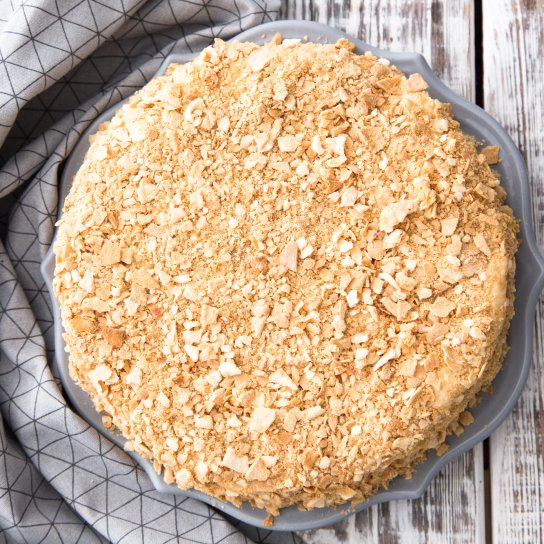 Торт без випікання «Пломбір»