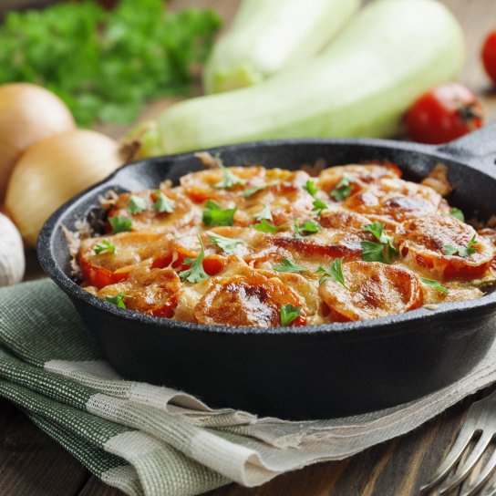 Піца з баклажанів з сиром