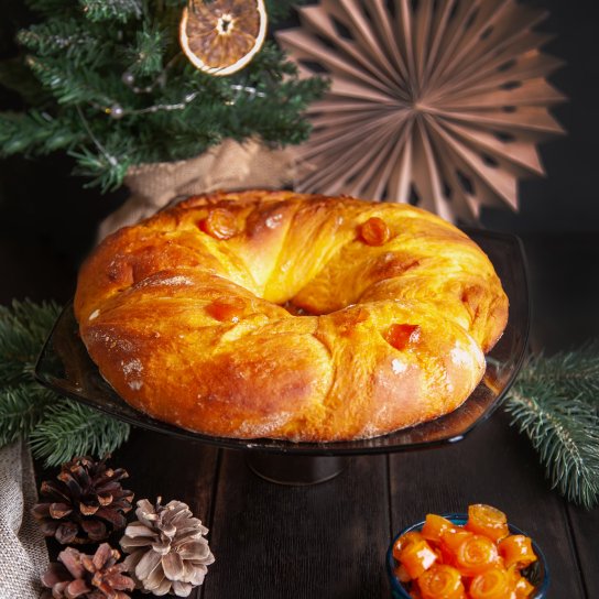 Різдвяний гуцульский колач