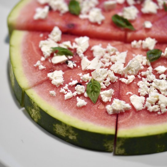 кавун з фетою