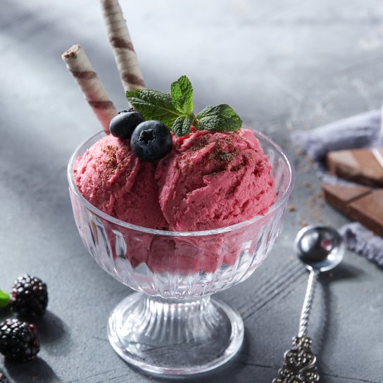 Ягідне морозиво