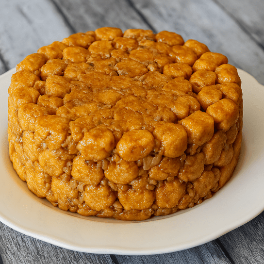 Торт з кукурудзяних паличок