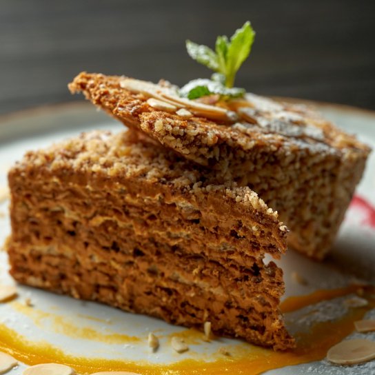 Вафельний торт "Золотий ключик"