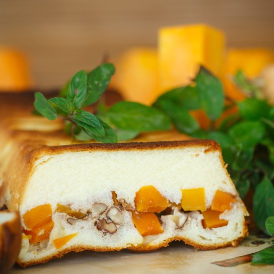 Сирна запіканка з гарбузом